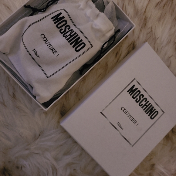 Moschino Biker Mini Crossbody NWT NIB - Picture 5 of 7